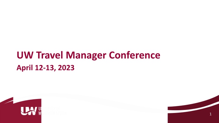 uw travel manager conference april 12 13 2023 n.w