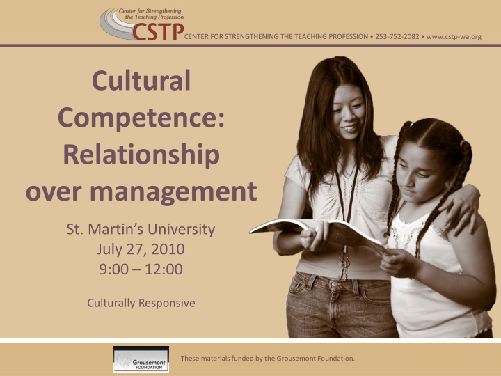 center for strengthening the teaching profession n.w