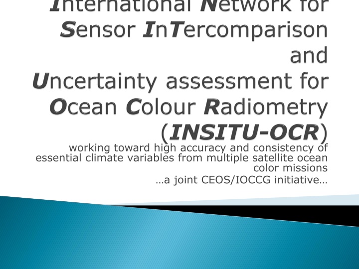 working toward high accuracy and consistency n.w
