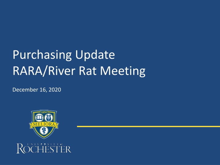 purchasing update rara river rat meeting n.w