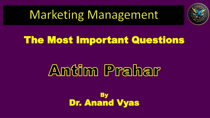 the most important questions the most important n.w