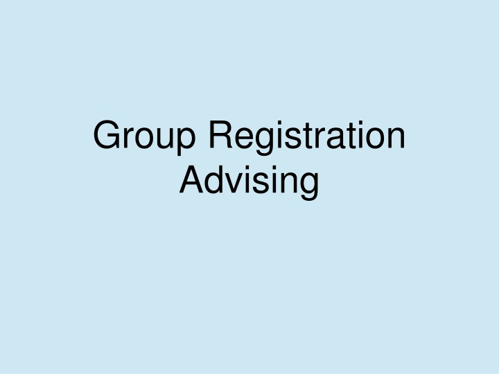 Registration Advising, Internships, Career Center, Study Abroad Opportunities