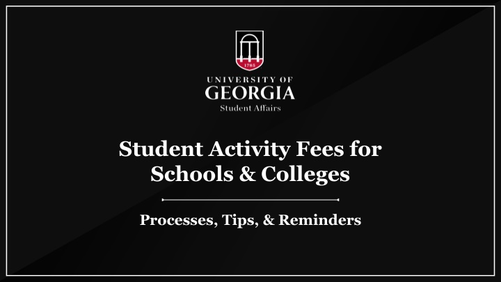 student activity fees for schools colleges n.w