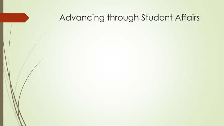 advancing through student affairs n.w