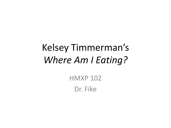 kelsey timmerman s where am i eating n.w