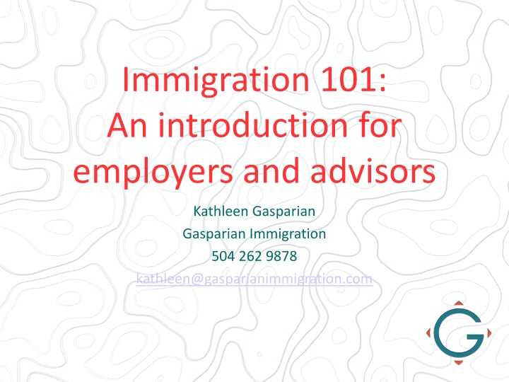 immigration 101 an introduction for employers n.w