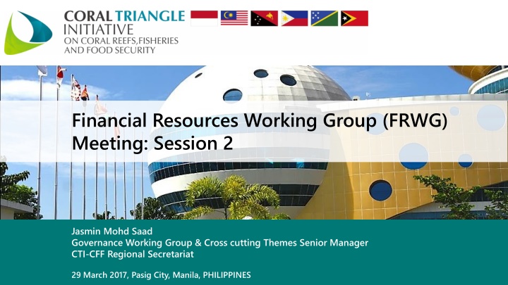 financial resources working group frwg meeting n.w