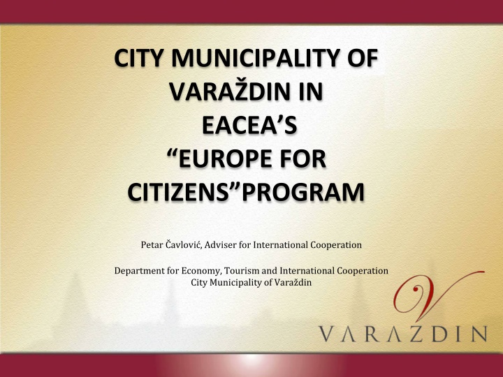 city municipality of vara din in eacea s europe n.w