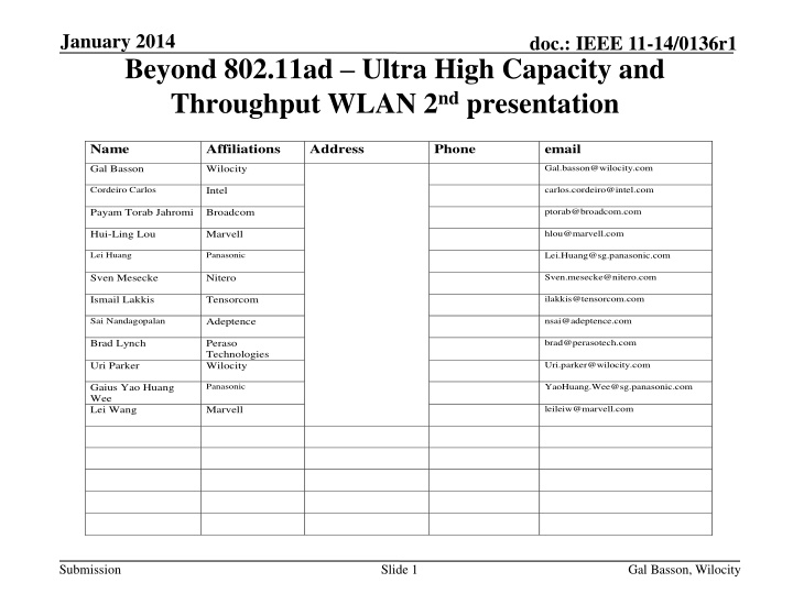 january 2014 n.w