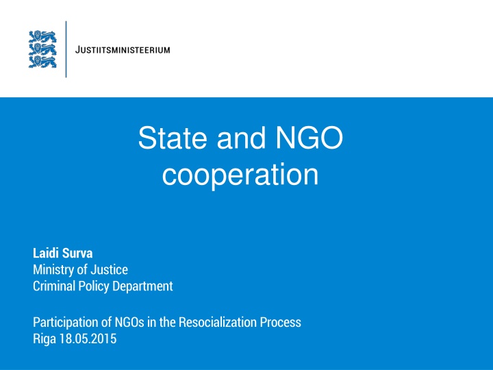 state and ngo cooperation n.w