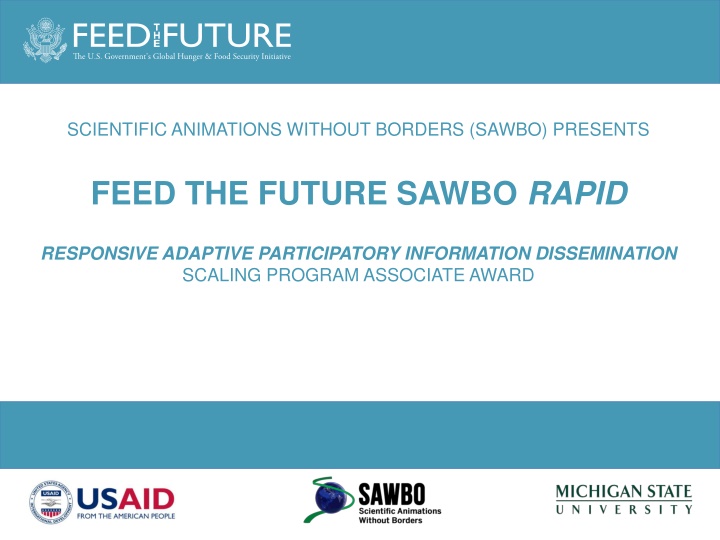 scientific animations without borders sawbo n.w