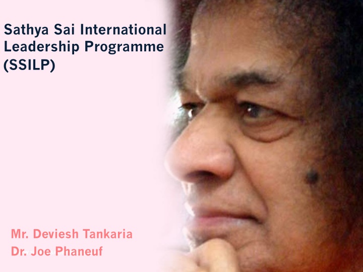 sathya sai international leadership programme n.w