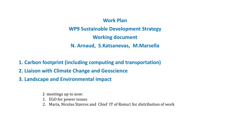 work plan n.w