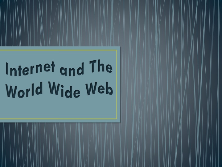The Internet: A Global Network of Communication and Information