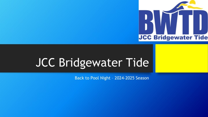 jcc bridgewater tide n.w