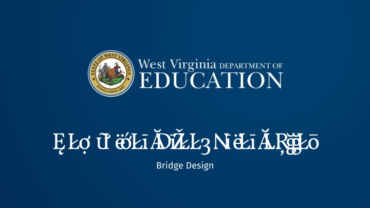 new ri ver g reenb ri er va l l ey bridge design n.w