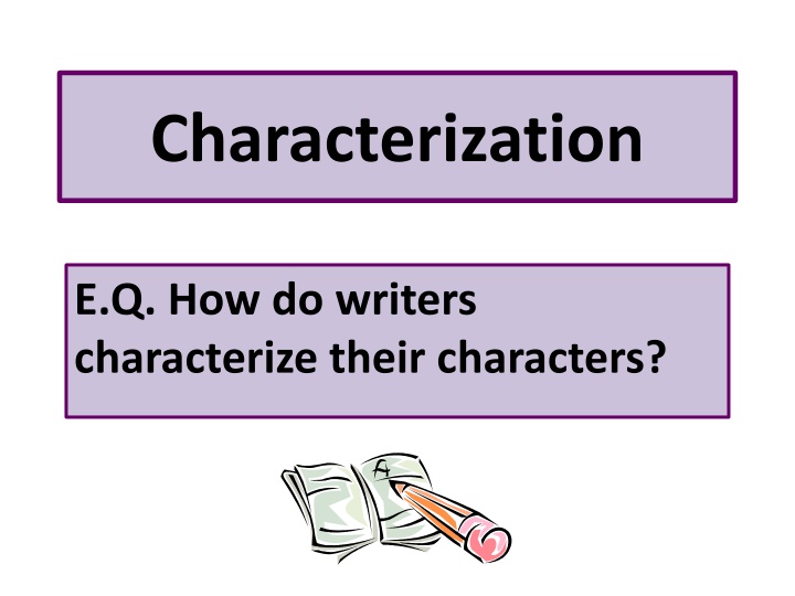 characterization n.w