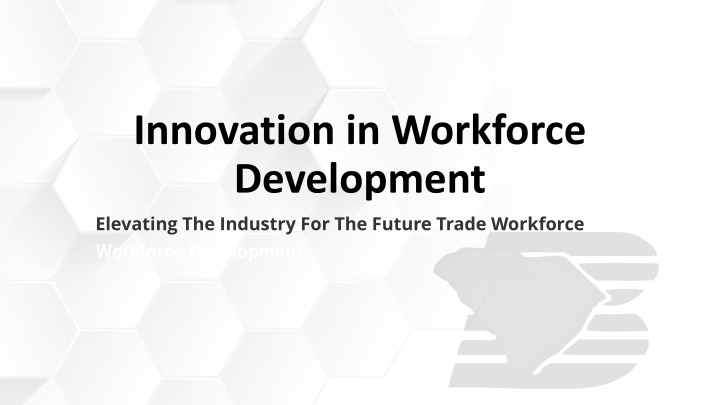 innovation in workforce development elevating n.w