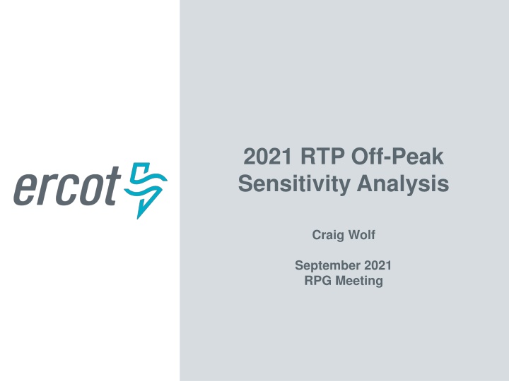 2021 rtp off peak sensitivity analysis n.w