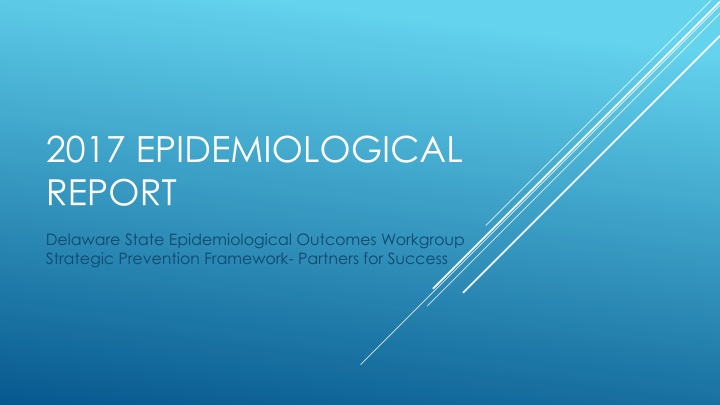 2017 epidemiological report n.w