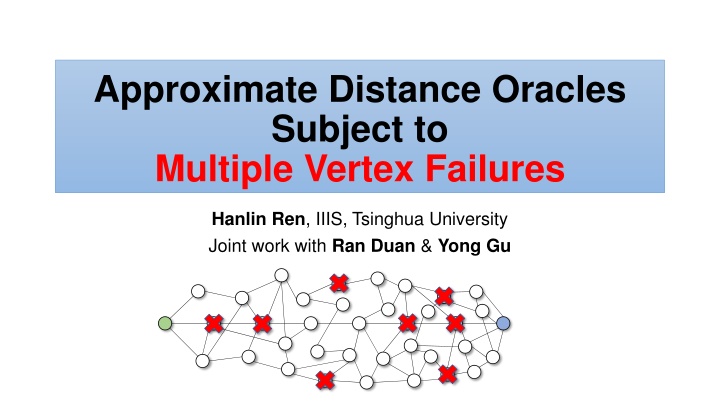 approximate distance oracles subject to multiple n.w