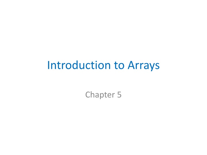 Introduction to Arrays in Java: Overview and Advantages