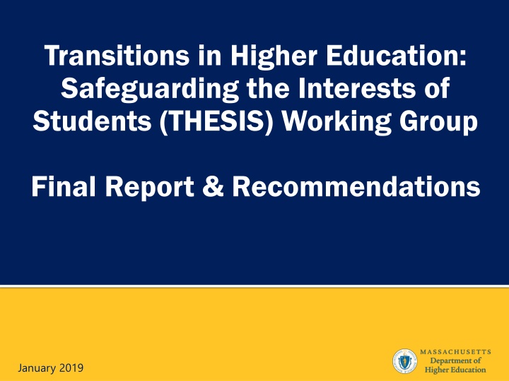 transitions in higher education safeguarding n.w