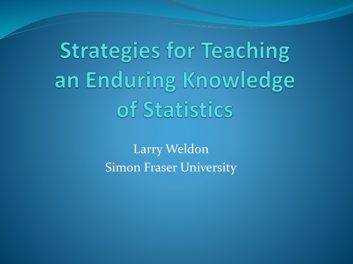 larry weldon simon fraser university n.w