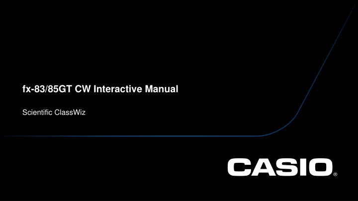 fx 83 85gt cw interactive manual n.w