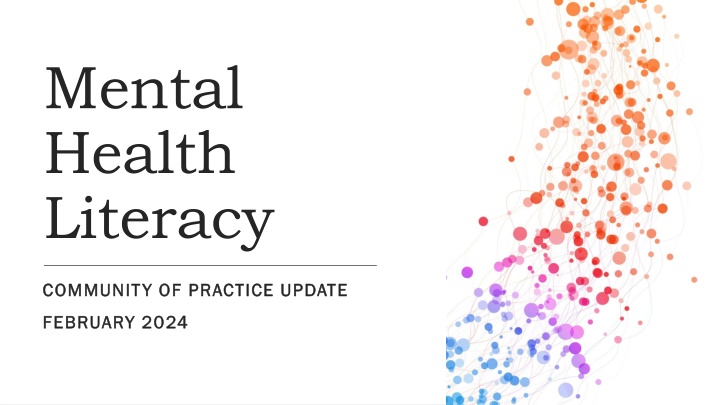 mental health literacy n.w