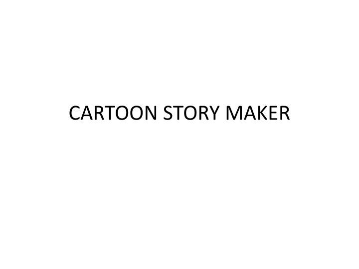 cartoon story maker n.w