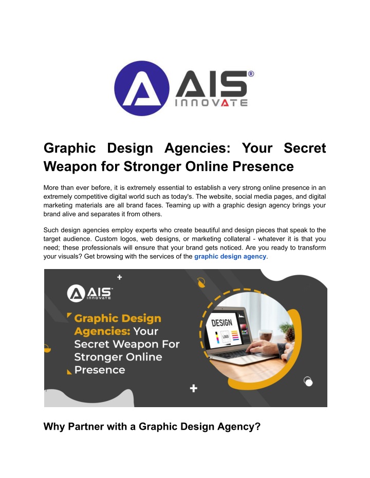 graphic design agencies your secret weapon n.w