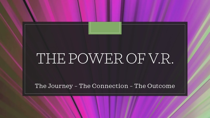 the power of v r n.w