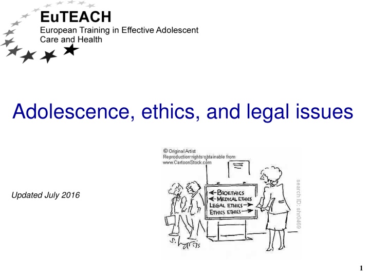 adolescence ethics and legal issues n.w
