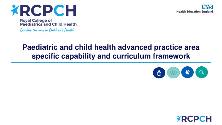 paediatric and child health advanced practice n.w