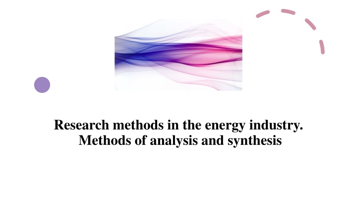 research methods in the energy industry methods n.w