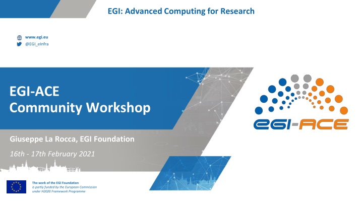 egi advanced computing for research n.w