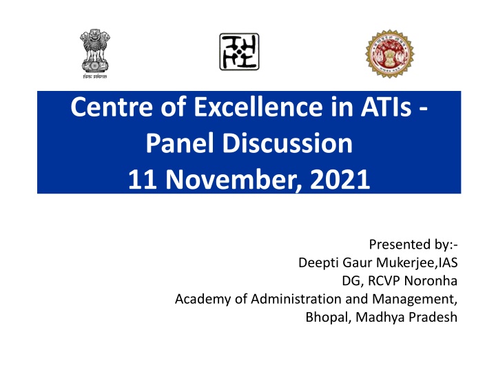 centre of excellence in atis panel discussion n.w