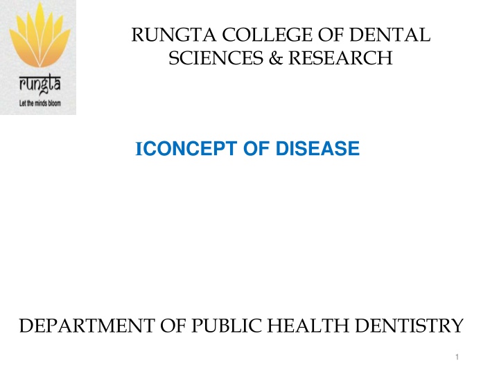 rungta college of dental sciences research n.w