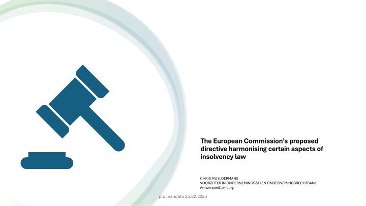 the european commission s proposed directive n.w