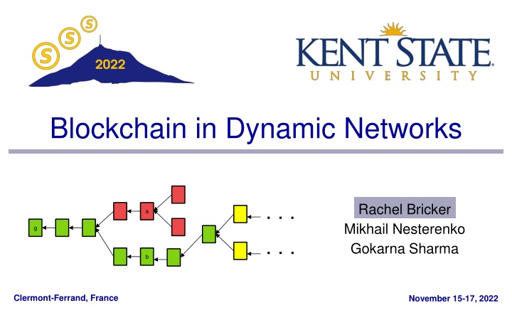 blockchain in dynamic networks n.w
