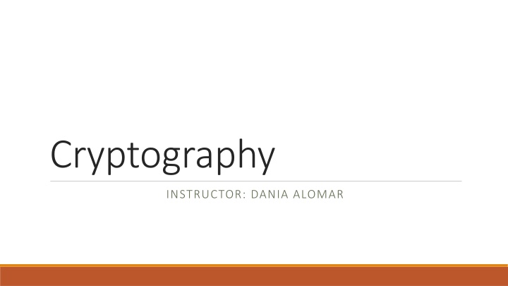 cryptography n.w