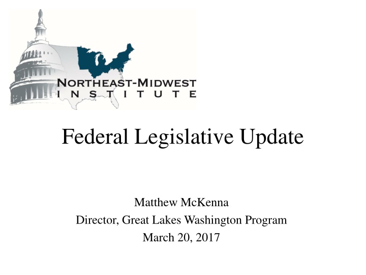 federal legislative update n.w
