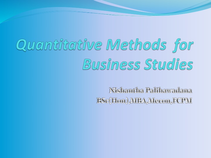 nishantha palihawadana bsc hon mba mecon fcpm n.w