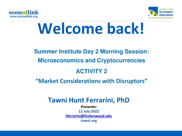 welcome back n.w