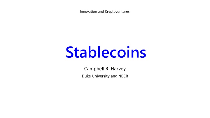 innovation and cryptoventures n.w