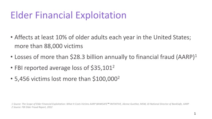 elder financial exploitation n.w