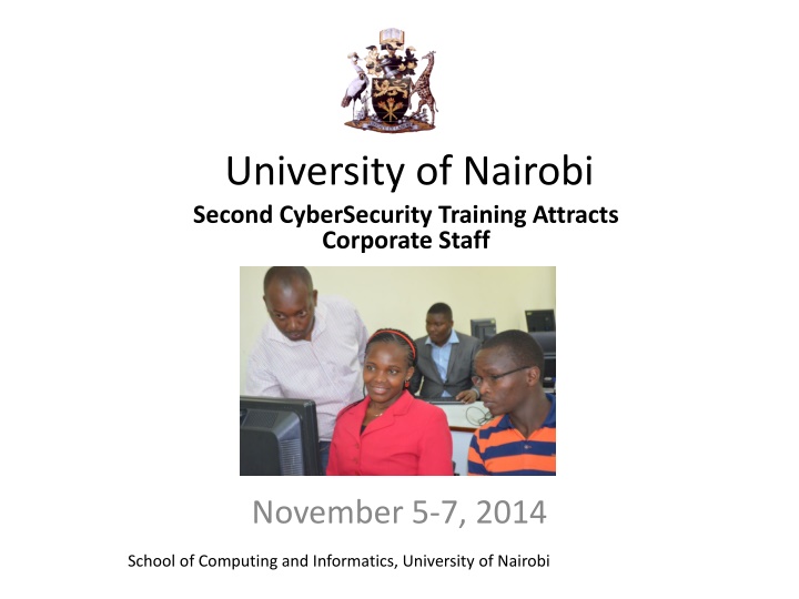 university of nairobi second cybersecurity n.w