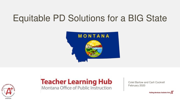 equitable pd solutions for a big state n.w