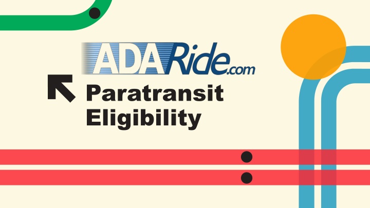 paratransit eligibility n.w